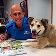 Gary Lezak & Sunny the Weather Dog