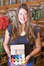 The Corner Candleshop, Lori Block, Owner